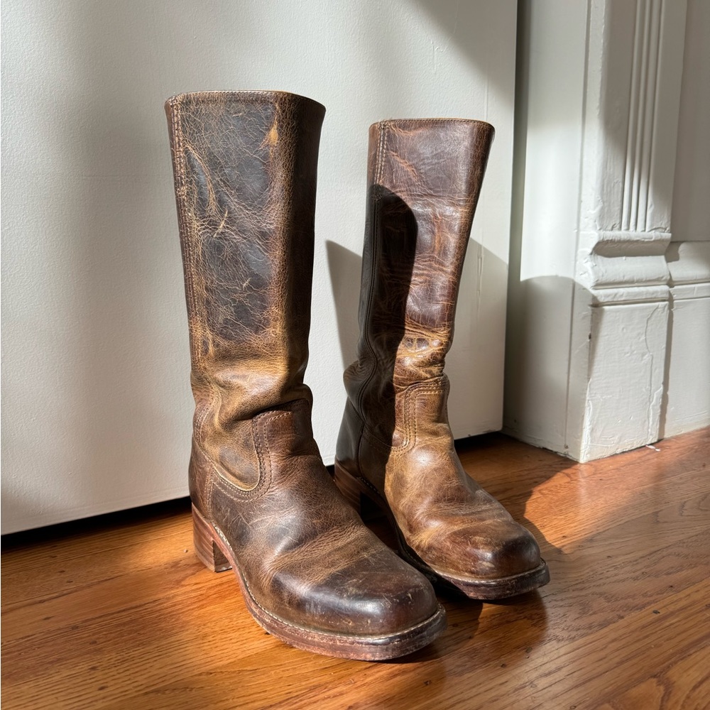 Vintage Frye Campus Boots 8.5
